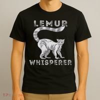 Lemur Whisperer Funny Lemur Lover Lemur Monkey T-Shirt thumb 3