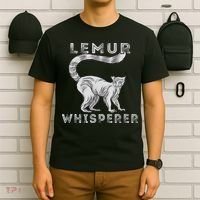 Lemur Whisperer Funny Lemur Lover Lemur Monkey T-Shirt thumb 6