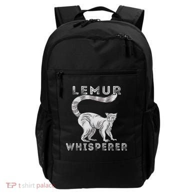 Lemur Whisperer Funny Lemur Lover Lemur Monkey Backpack