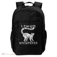 Lemur Whisperer Funny Lemur Lover Lemur Monkey Backpack thumb 0