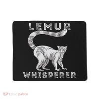 Lemur Whisperer Funny Lemur Lover Lemur Monkey Mousepad thumb 0