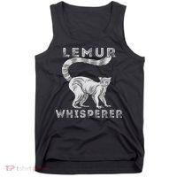 Lemur Whisperer Funny Lemur Lover Lemur Monkey Tank Top thumb 0