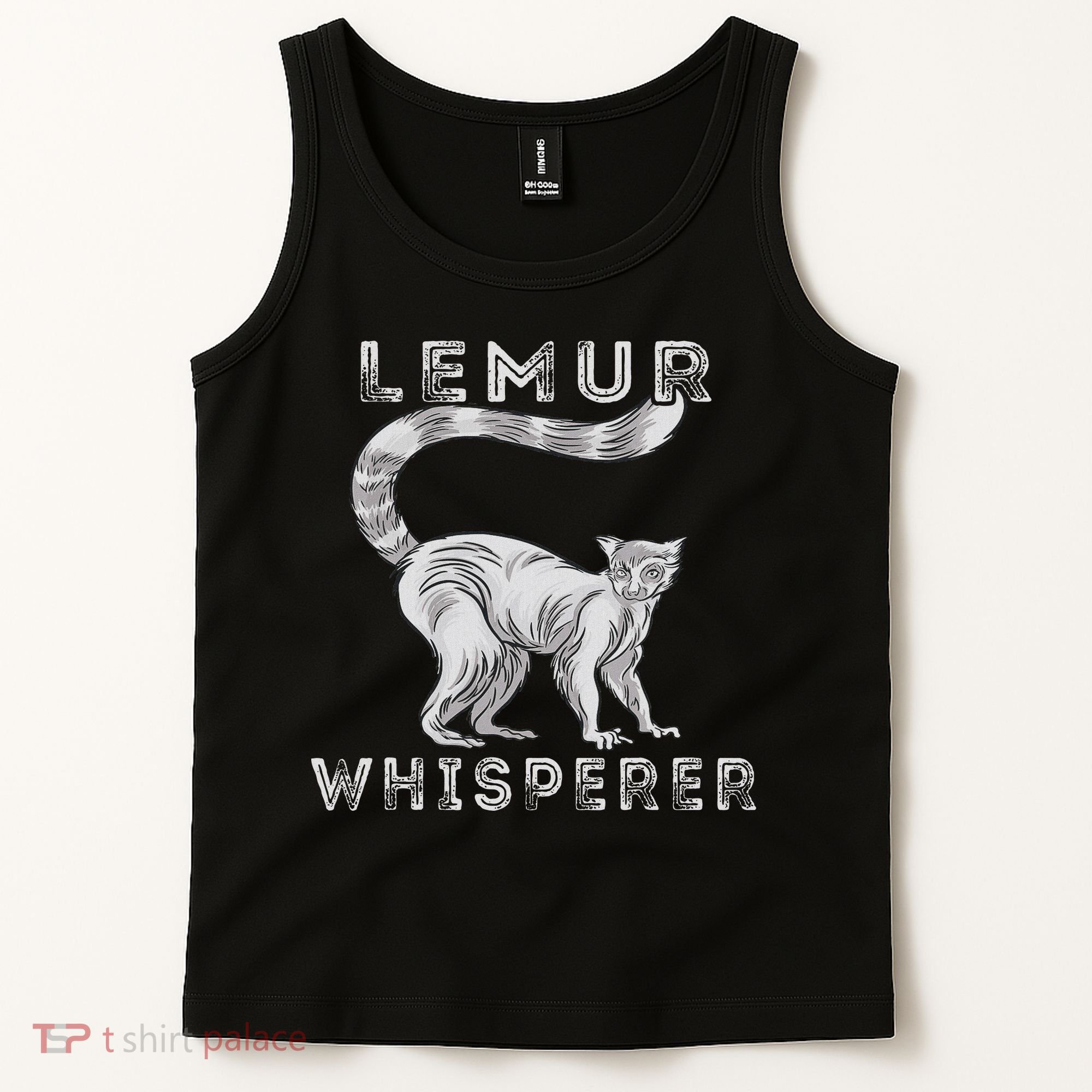 Lemur Whisperer Funny Lemur Lover Lemur Monkey Tank Top