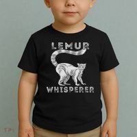 Lemur Whisperer Funny Lemur Lover Lemur Monkey Toddler T-Shirt thumb 2