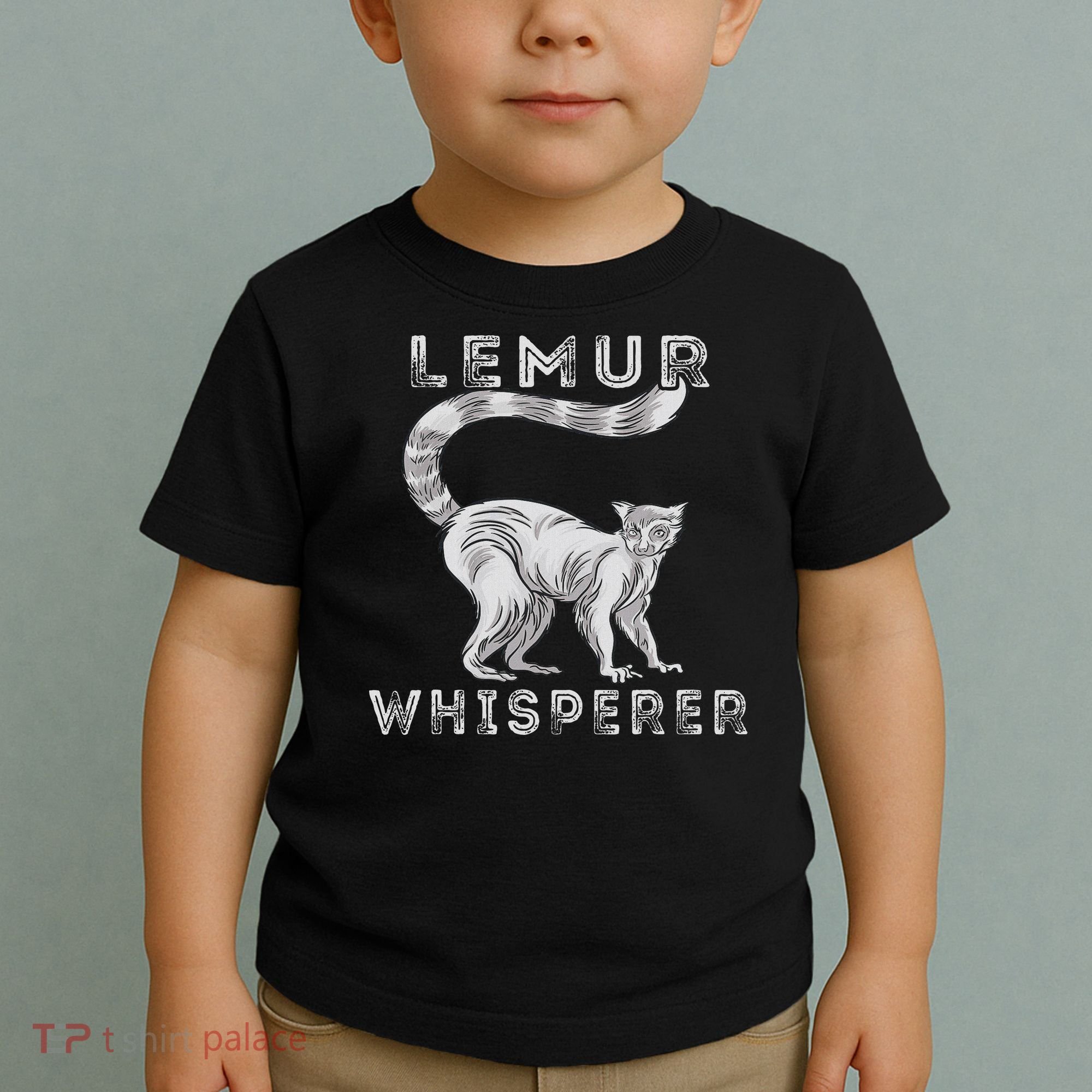 Lemur Whisperer Funny Lemur Lover Lemur Monkey Toddler T-Shirt