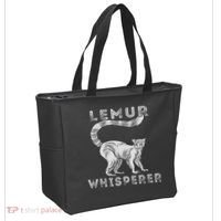 Lemur Whisperer Funny Lemur Lover Lemur Monkey Tote Bag thumb 2