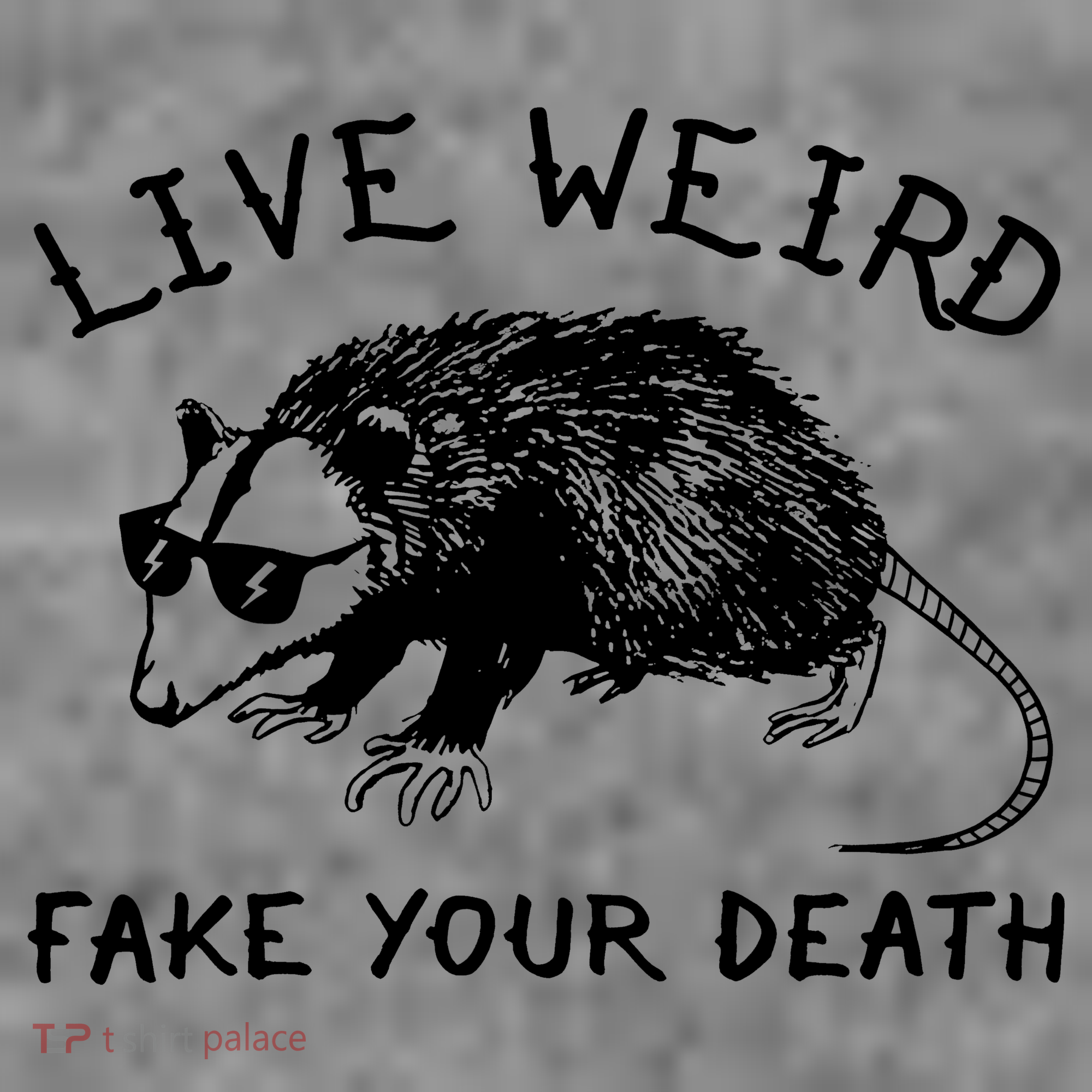 Live Weird Fake Your Death Toddler Hoodie