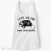 Live Weird Fake Your Death Women's Tank Top thumb 0