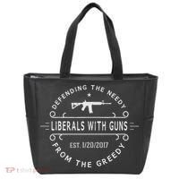 Liberals With Guns Tote Bag thumb 0