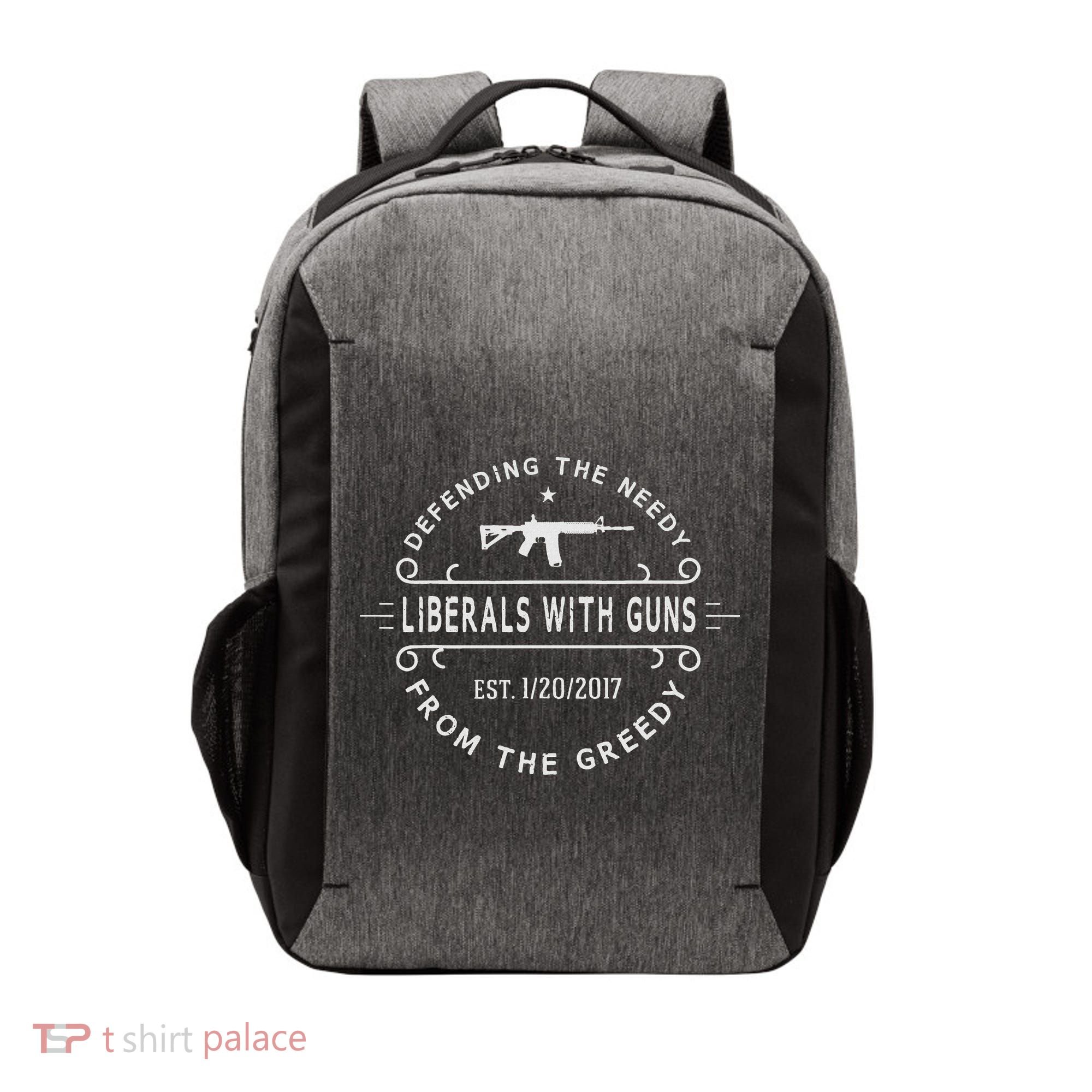 Liberals With Guns Vector Backpack