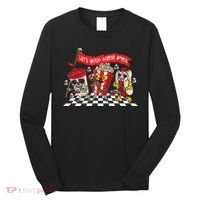 Lets Watch Horror Movies Halloween Funny Ghost Skeleton Long Sleeve Shirt thumb 0