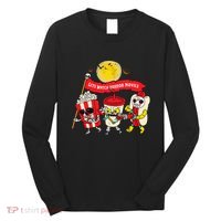 Lets Watch Horror Movies Halloween Funny Ghost Skeleton Long Sleeve Shirt thumb 0