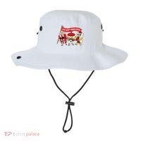 Lets Watch Horror Movies Funny Halloween Costume Spooky Bucket Hat thumb 0