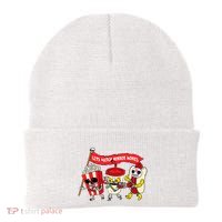 Lets Watch Horror Movies Funny Halloween Costume Spooky Beanie thumb 0