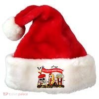 Lets Watch Horror Movies Halloween Funny Ghost Skeleton Santa Hat thumb 0
