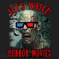 Lets Watch Horror Movies Scary Zombie Halloween Beanie thumb 2