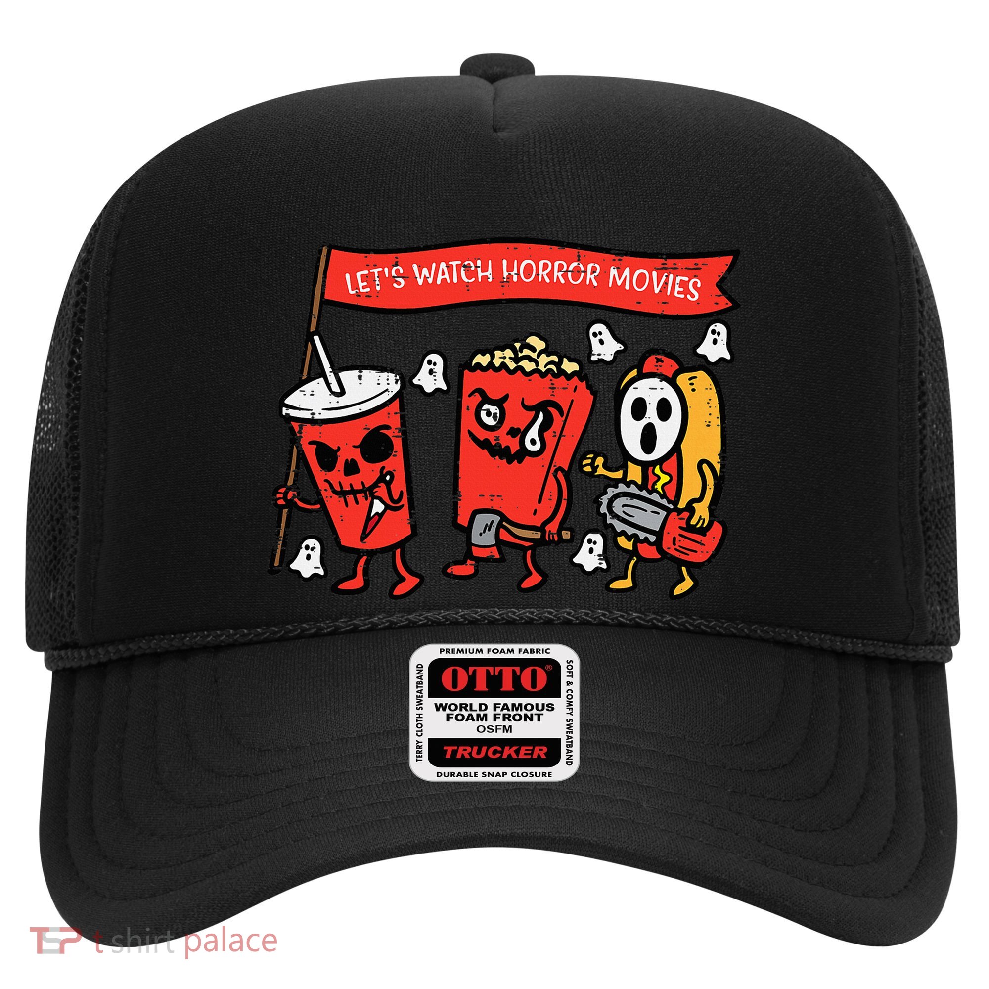 LetS Watch Horror Movies Funny Halloween Hat