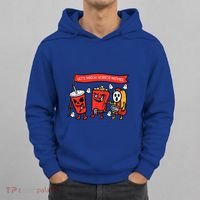 LetS Watch Horror Movies Funny Halloween Hoodie thumb 0