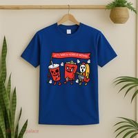 LetS Watch Horror Movies Funny Halloween T-Shirt thumb 2