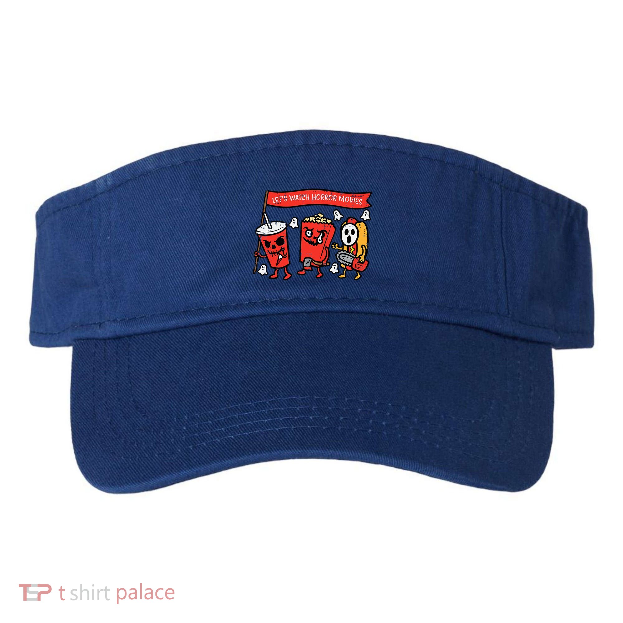 LetS Watch Horror Movies Funny Halloween Visor