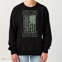Fight For Your Loved Ones Veteran Women's Sweatshirt thumb 0