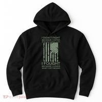 Fight For Your Loved Ones Veteran Hoodie thumb 0