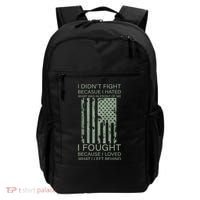 Fight For Your Loved Ones Veteran Backpack thumb 0