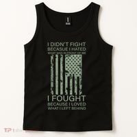 Fight For Your Loved Ones Veteran Tank Top thumb 2