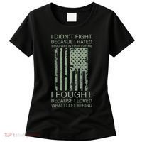 Fight For Your Loved Ones Veteran Women's T-Shirt thumb 0