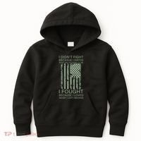 Fight For Your Loved Ones Veteran Kids Hoodie thumb 0