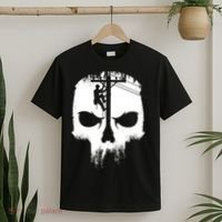 Lineman Worker Journeyman Skull Line Man Patriotic Labor Day T-Shirt thumb 2
