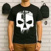 Lineman Worker Journeyman Skull Line Man Patriotic Labor Day T-Shirt thumb 6