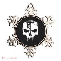 Lineman Worker Journeyman Skull Line Man Patriotic Labor Day Ornament thumb 0