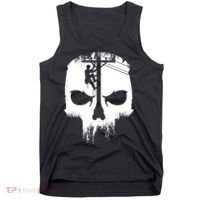 Lineman Worker Journeyman Skull Line Man Patriotic Labor Day Tank Top thumb 0