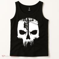 Lineman Worker Journeyman Skull Line Man Patriotic Labor Day Tank Top thumb 2