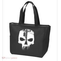 Lineman Worker Journeyman Skull Line Man Patriotic Labor Day Tote Bag thumb 3