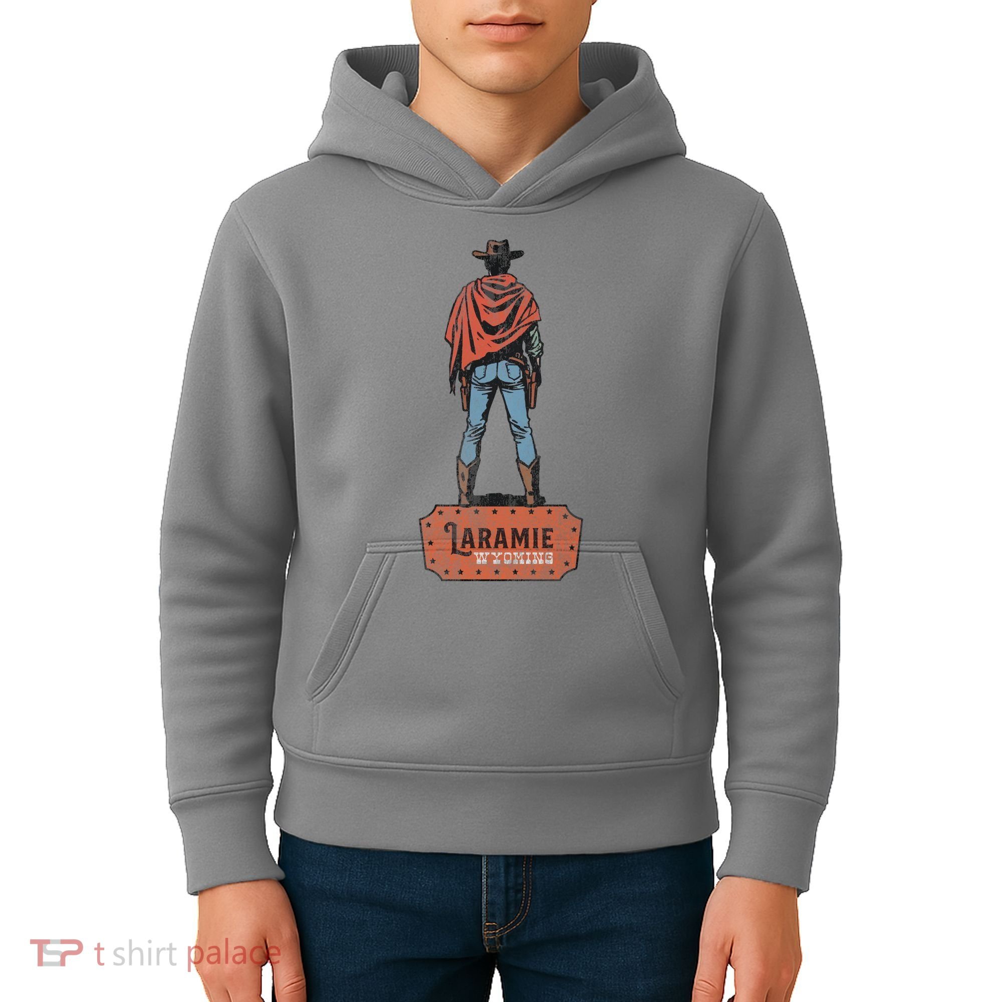 Laramie Wyoming Kids Hoodie