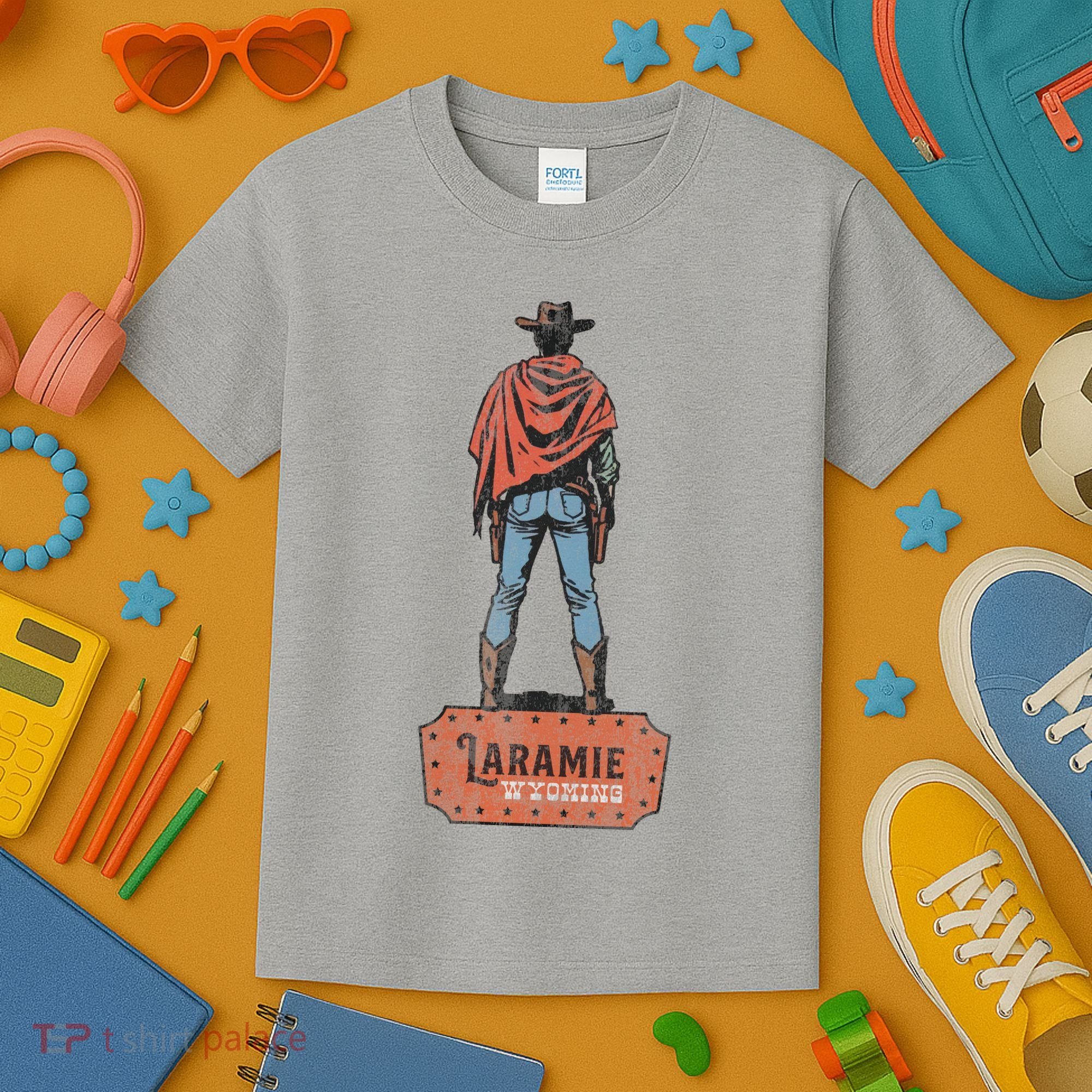 Laramie Wyoming Kids T-Shirt