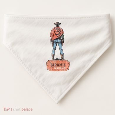 Laramie Wyoming USA-Made Doggie Bandana