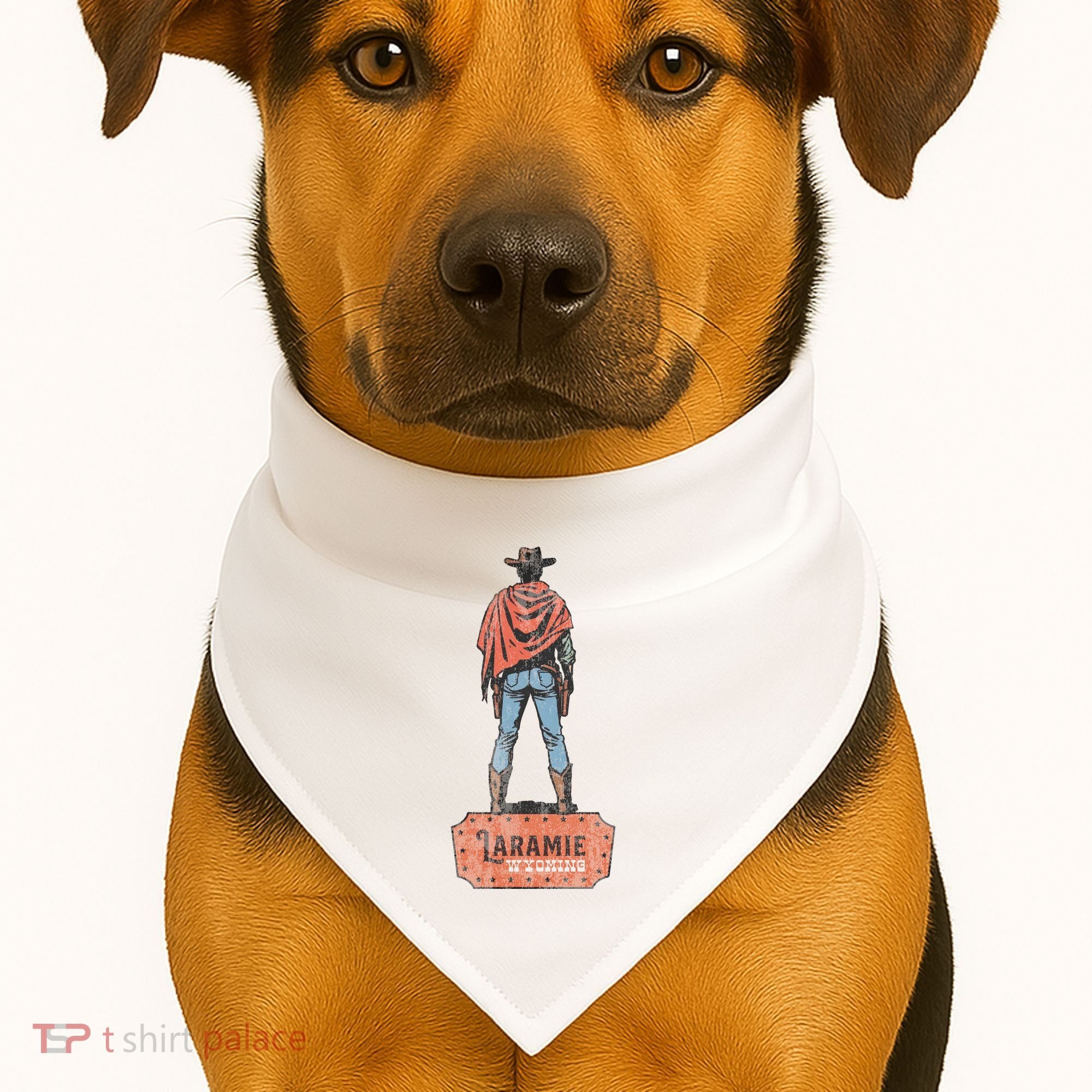 Laramie Wyoming USA-Made Doggie Bandana