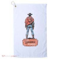 Laramie Wyoming Golf Towel thumb 0