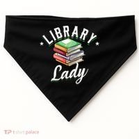 Library Workers Library Lady Librarians School Librarians Gift USA-Made Doggie Bandana thumb 0