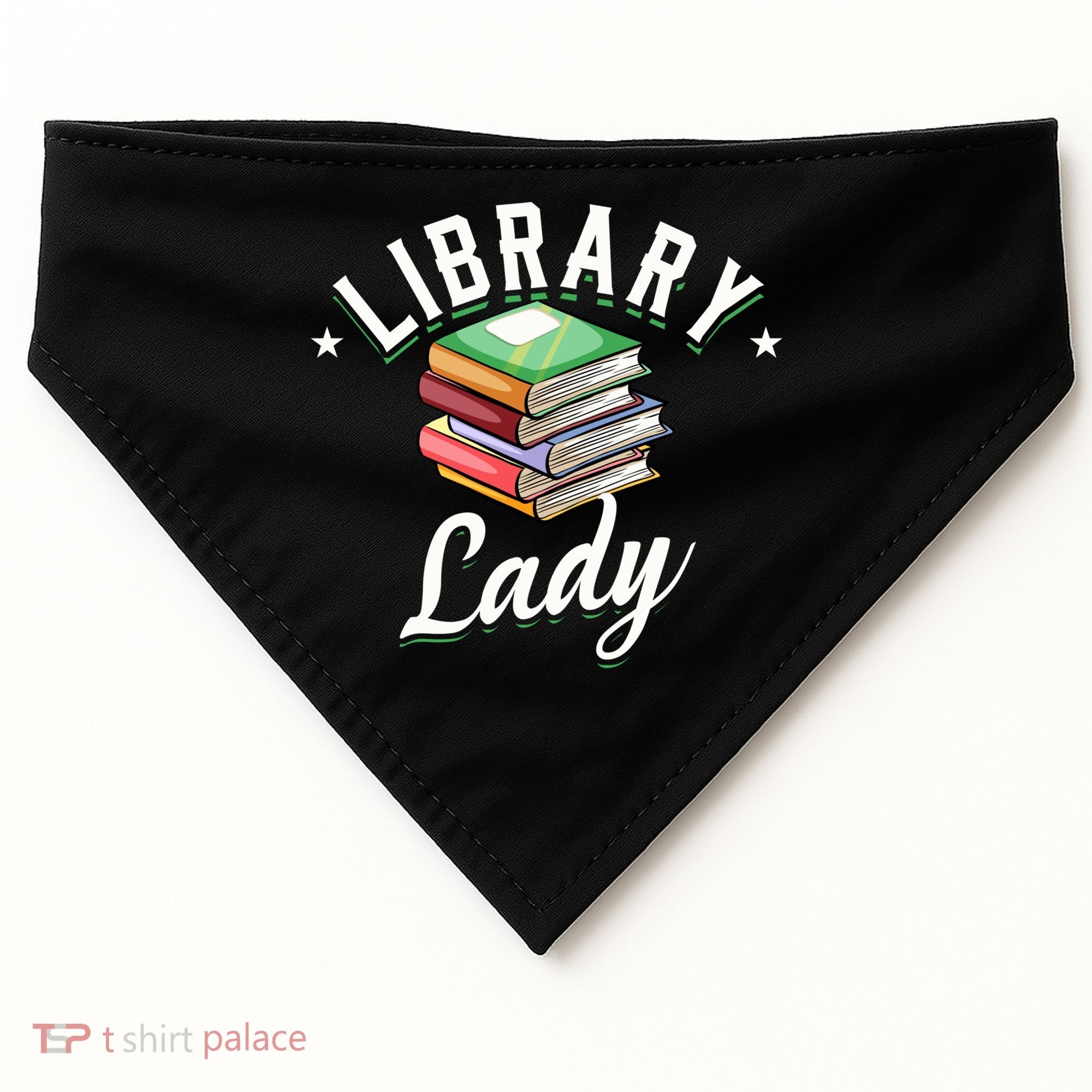 Library Workers Library Lady Librarians School Librarians Gift USA-Made Doggie Bandana