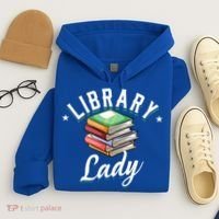 Library Workers Library Lady Librarians School Librarians Gift Hoodie thumb 4
