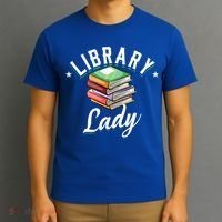 Library Workers Library Lady Librarians School Librarians Gift T-Shirt thumb 3