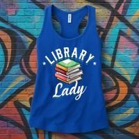 Library Workers Library Lady Librarians School Librarians Gift Women's Tank Top thumb 3