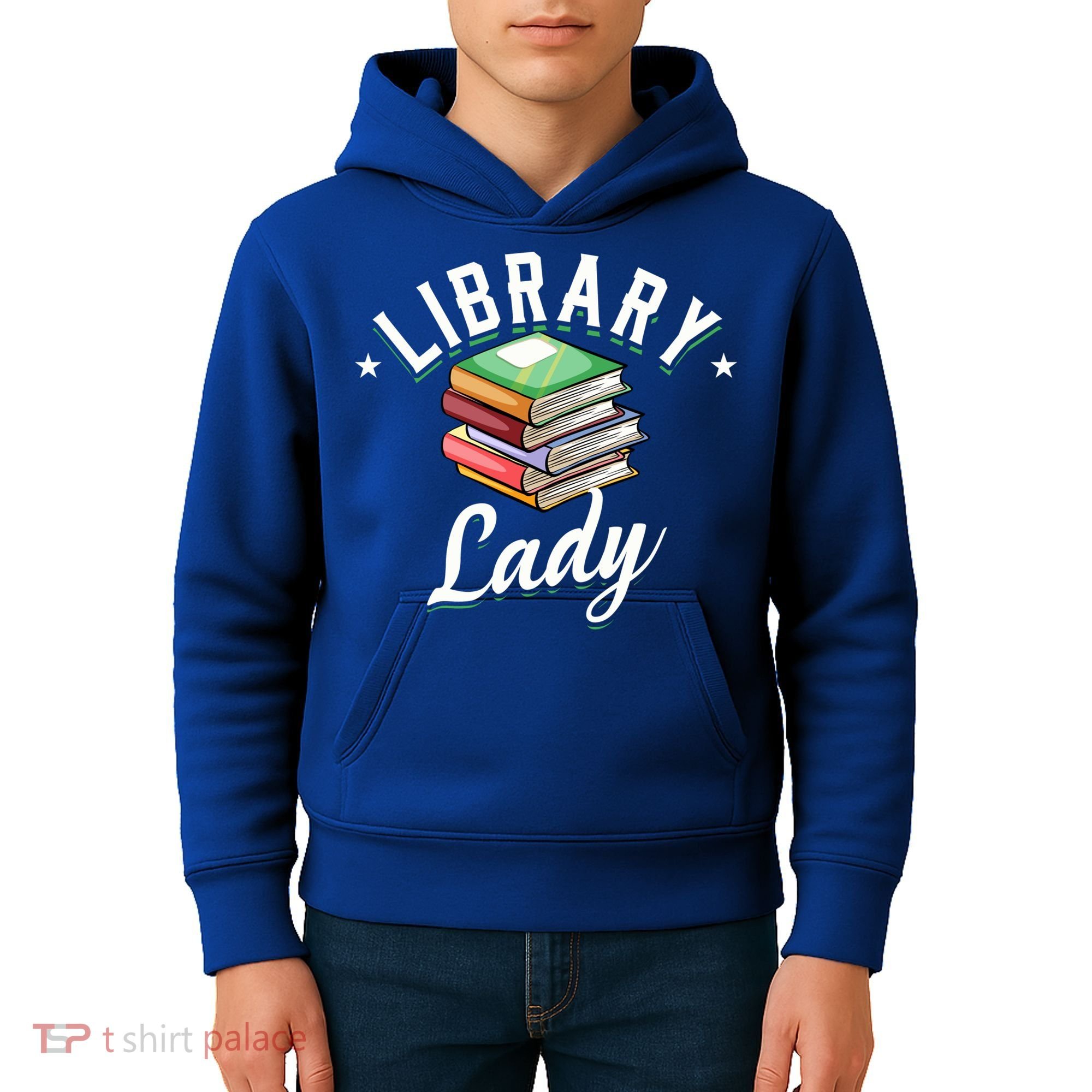 Library Workers Library Lady Librarians School Librarians Gift Kids Hoodie