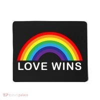 Love Wins Lgbtq Pride Month Rainbow Mousepad thumb 0