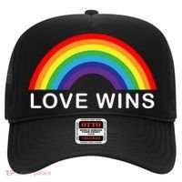 Love Wins Lgbtq Pride Month Rainbow Hat thumb 0