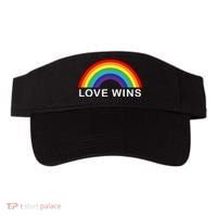 Love Wins Lgbtq Pride Month Rainbow Visor thumb 0